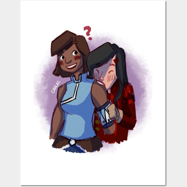 Korrasami Bites Wall Art by CahLac